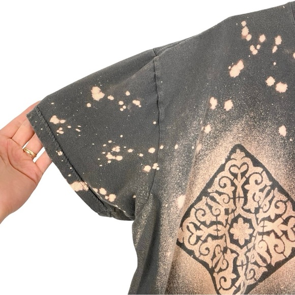 Quicksilver Tee Tshirt Mens Size XL Unisex Crewneck Short Sleeve Upcycled Gray - Picture 5 of 12